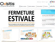 Tablet Screenshot of oxsitis.com